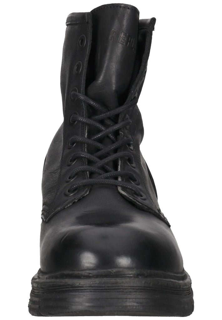 Replay Stiefelette Leder Schwarz