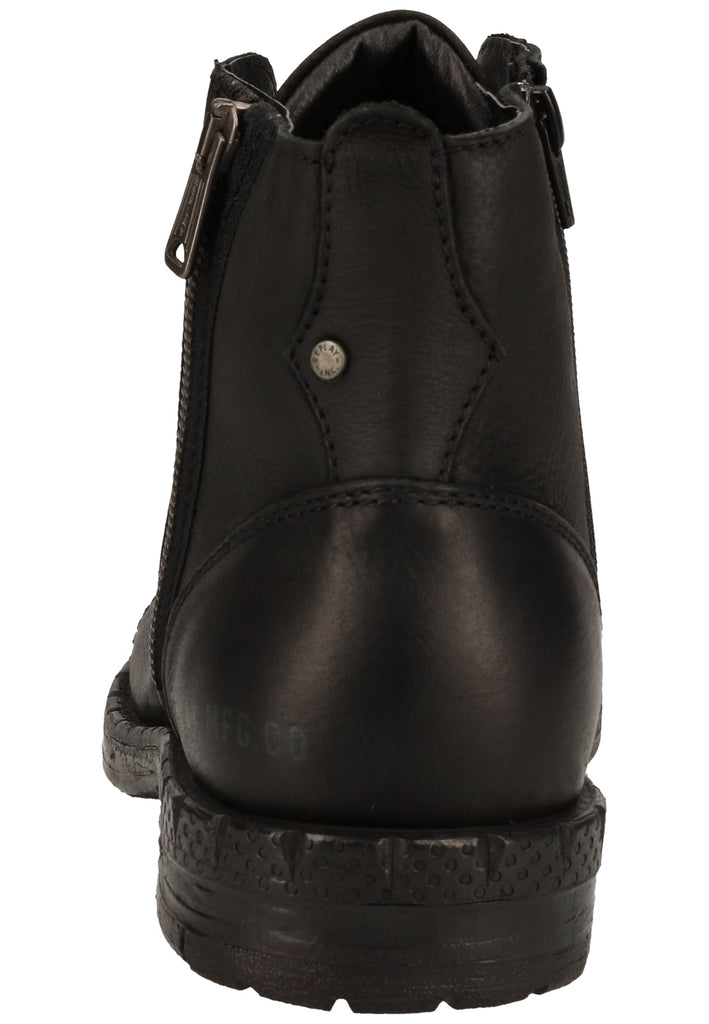 Replay Stiefelette Leder Schwarz