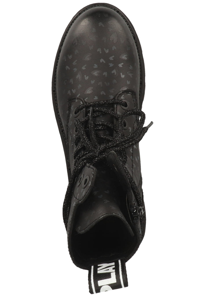 Replay Stiefelette Leder Schwarz