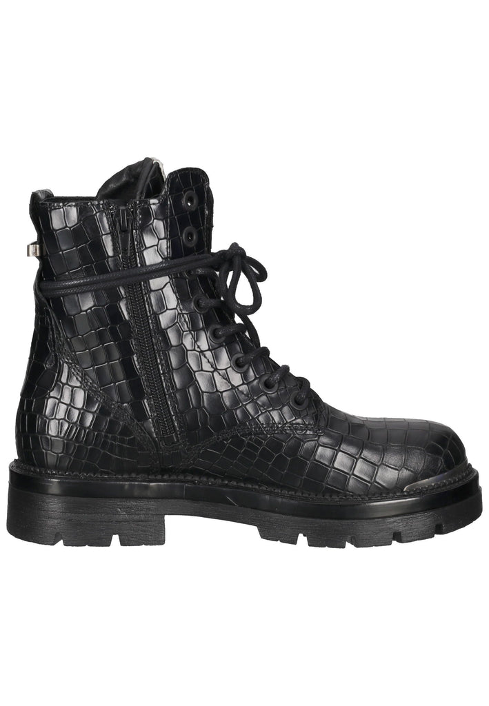 Replay Stiefelette Leder Schwarz
