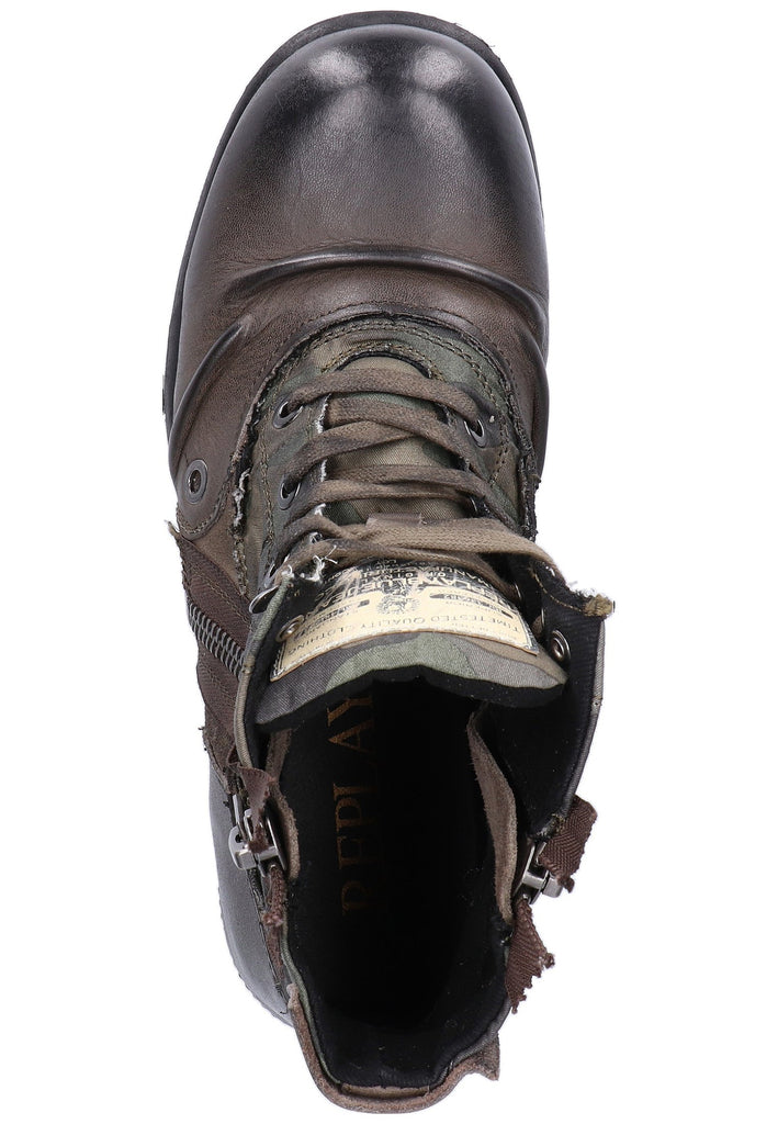 Replay Stiefelette Leder/Textil Multi