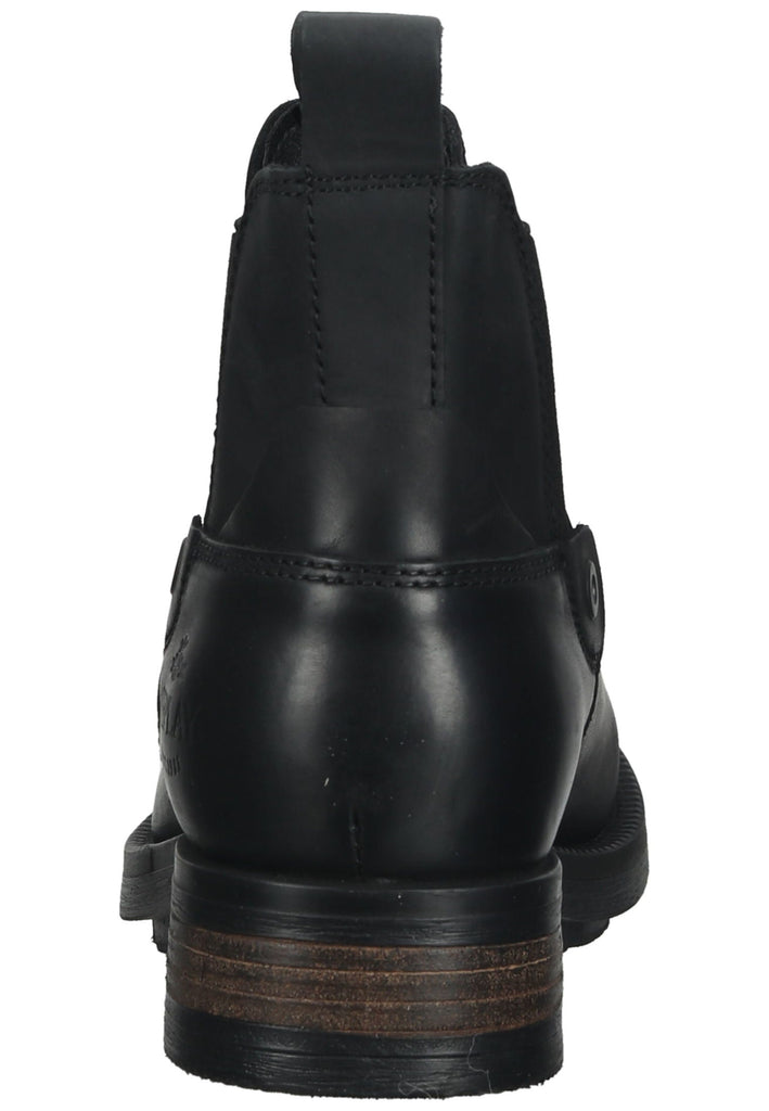 Replay Stiefelette Leder/Textil Schwarz