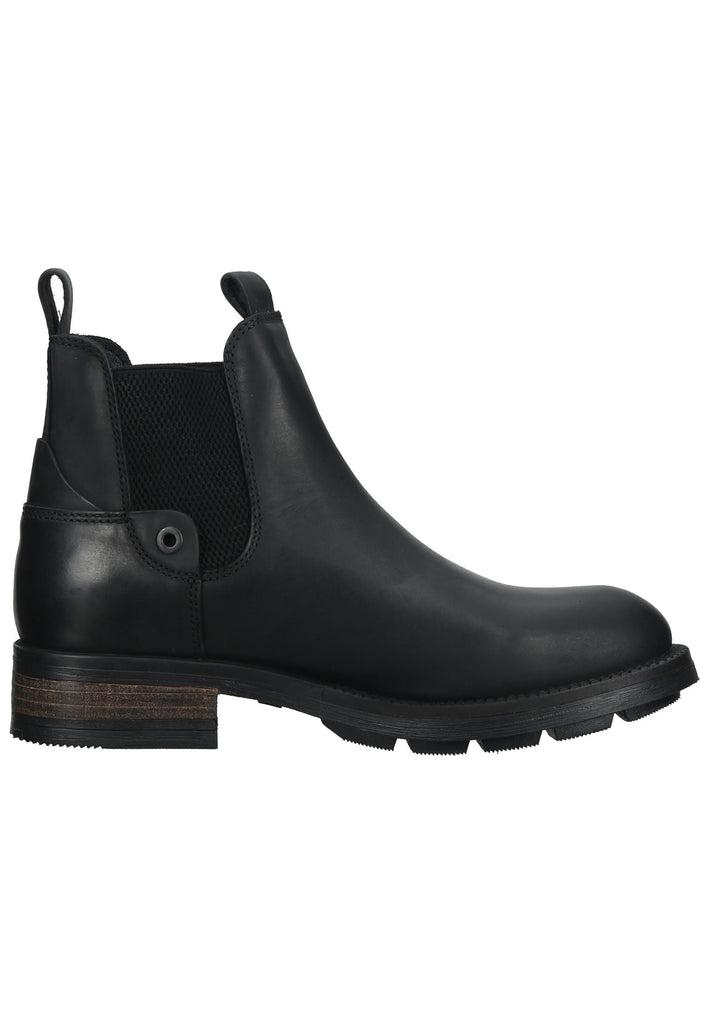 Replay Stiefelette Leder/Textil Schwarz