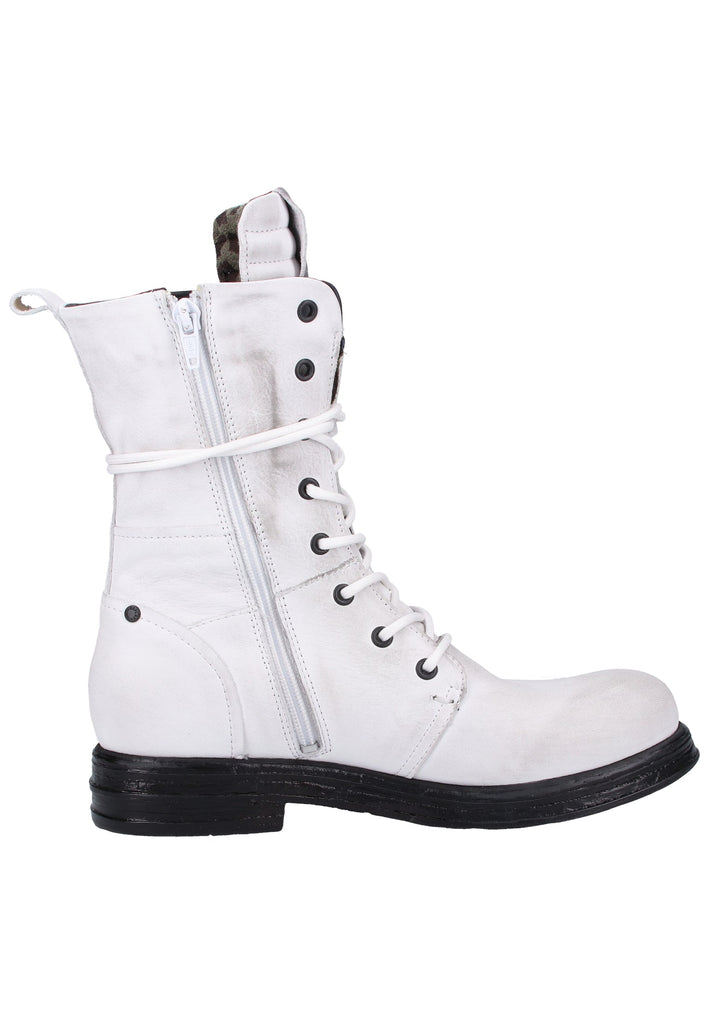 Replay Stiefelette Leder Weiß