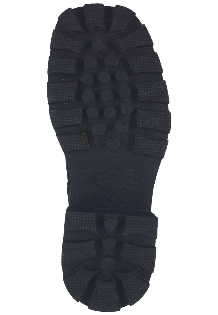 Replay Stiefelette Lederimitat Schwarz