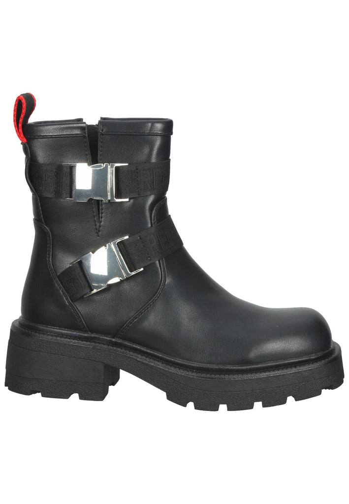 Replay Stiefelette Lederimitat Schwarz