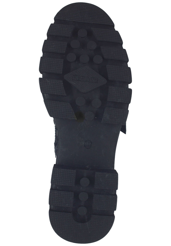 Replay Stiefelette Lederimitat Schwarz