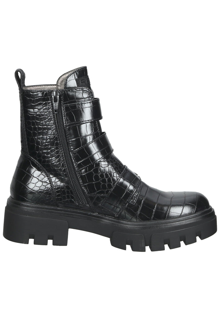 Replay Stiefelette Lederimitat Schwarz