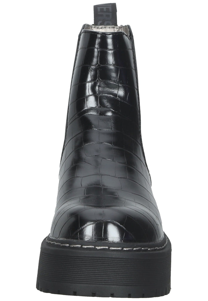 Replay Stiefelette Lederimitat Schwarz