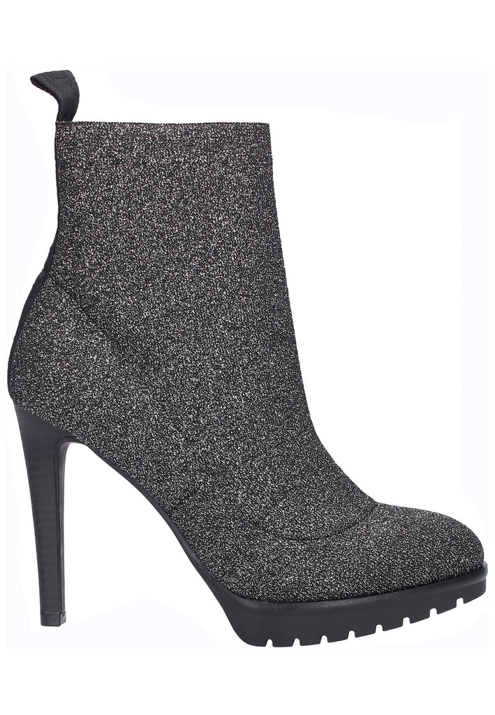 Replay Stiefelette Textil Silber