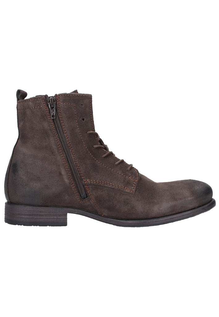 Replay Stiefelette Veloursleder Dunkelbraun