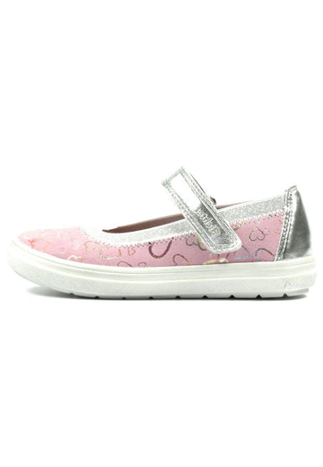 Ballerinas Richter Ballerinas Veloursleder/Textil Rosa/Silber