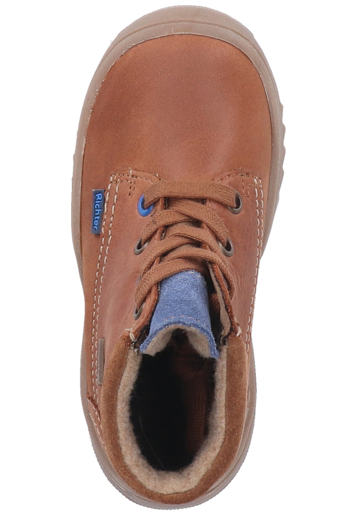 Richter Halbschuhe Glattleder Braun Warmfutter