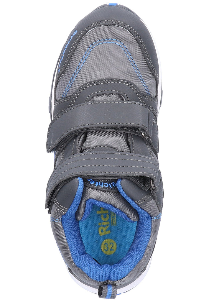 Richter Halbschuhe Lederimitat/Textil Grau