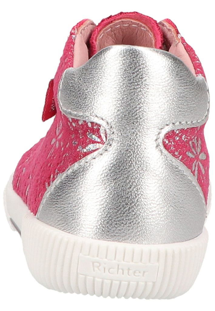 Richter Halbschuhe Lederimitat/Textil Pink