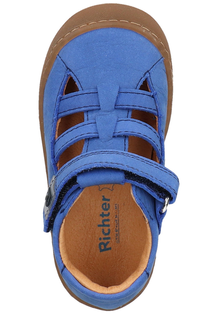 Richter Halbschuhe Nubukleder Blau