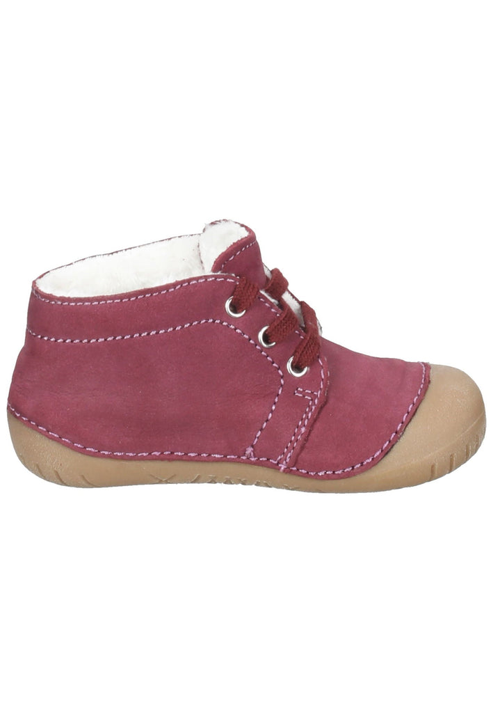 Richter Halbschuhe Nubukleder Burgund Warmfutter