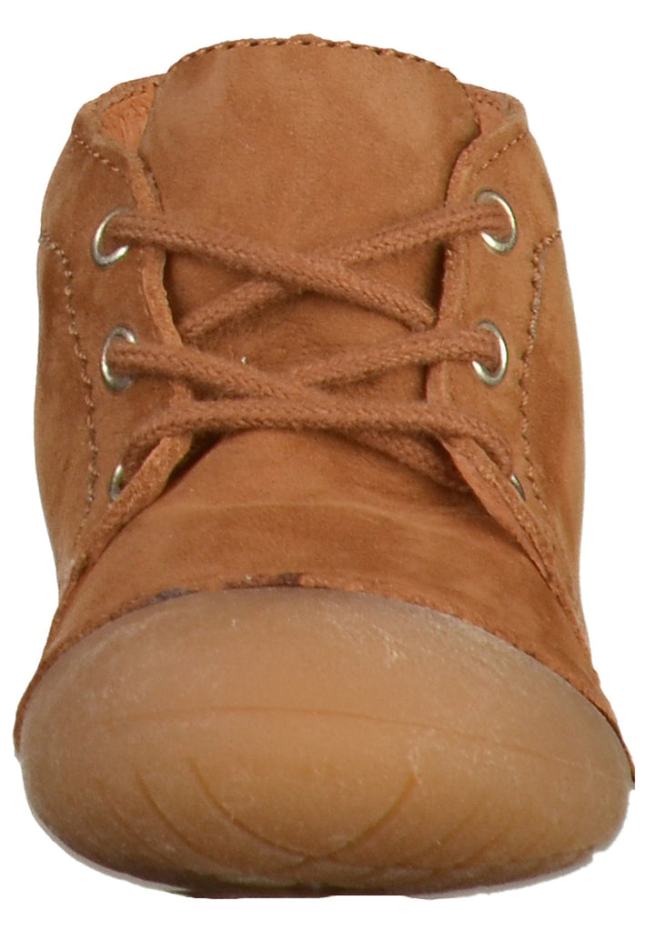 Richter Halbschuhe Nubukleder Cognac