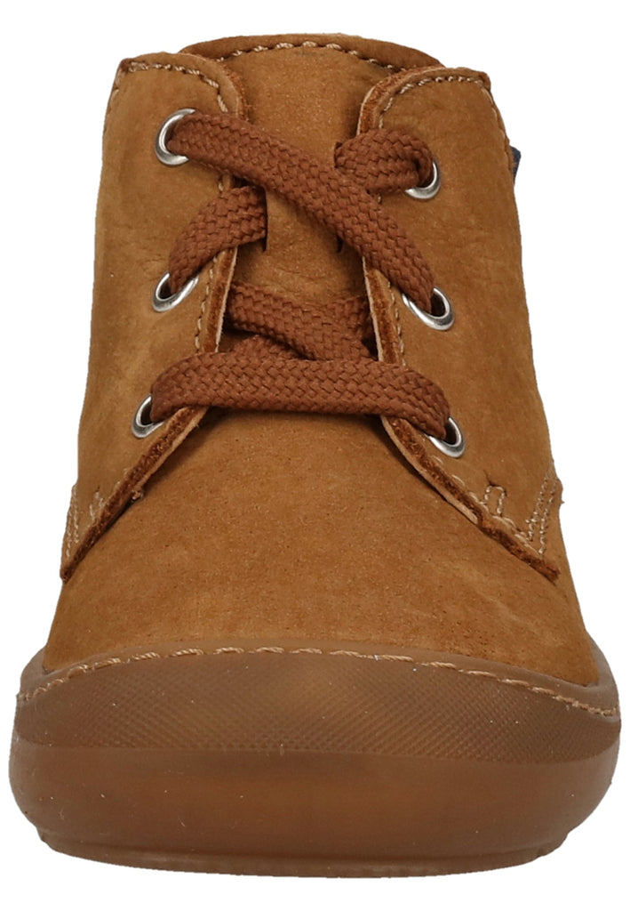 Richter Halbschuhe Nubukleder Cognac