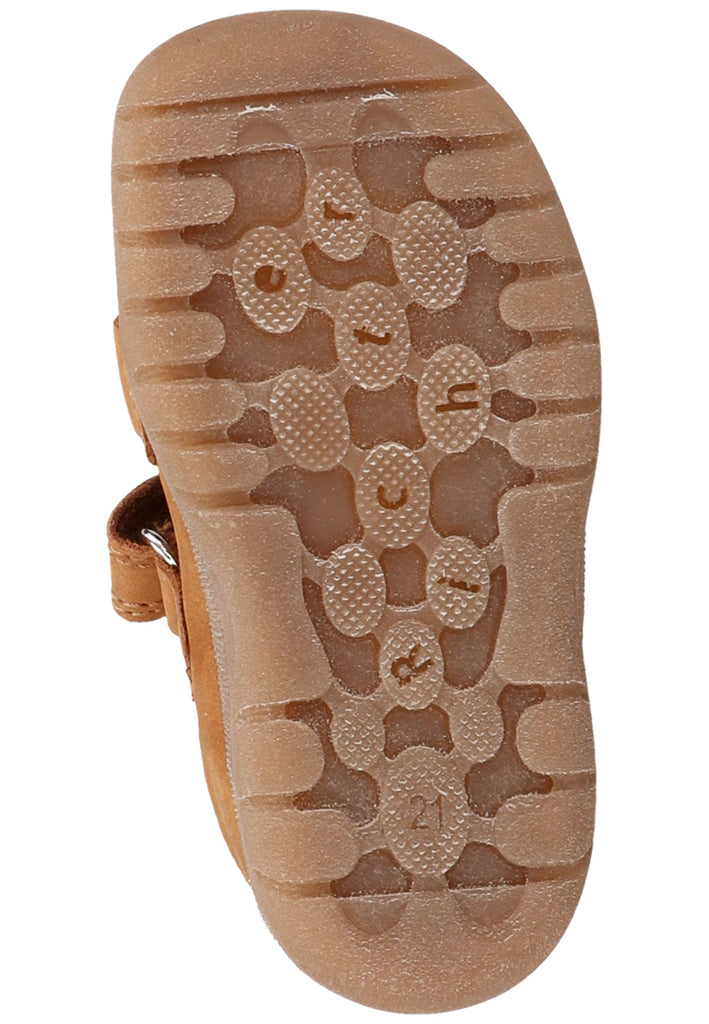 Richter Halbschuhe Nubukleder Cognac