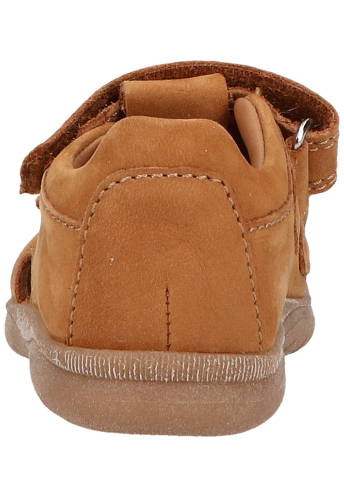 Richter Halbschuhe Nubukleder Cognac