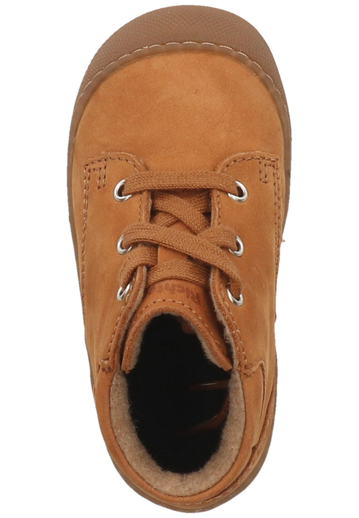 Richter Halbschuhe Nubukleder Cognac Warmfutter