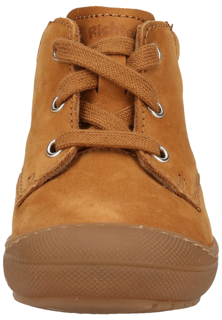 Richter Halbschuhe Nubukleder Cognac Warmfutter