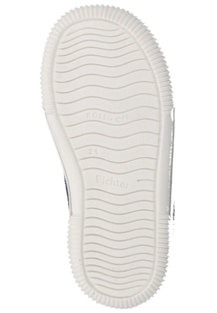 Richter Halbschuhe Veloursleder/Textil Blau/Pink