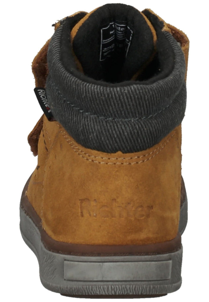 Richter Halbschuhe Veloursleder/Textil Curry