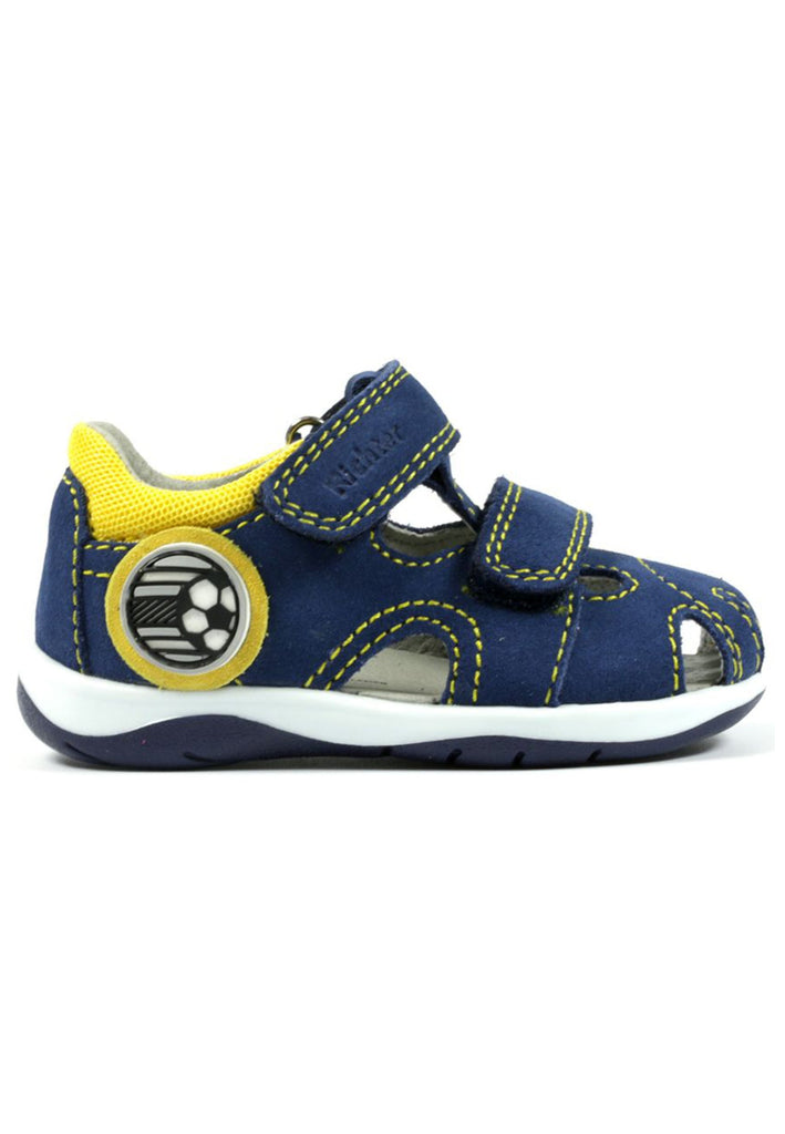 Richter Halbschuhe Veloursleder/Textil Dunkelblau