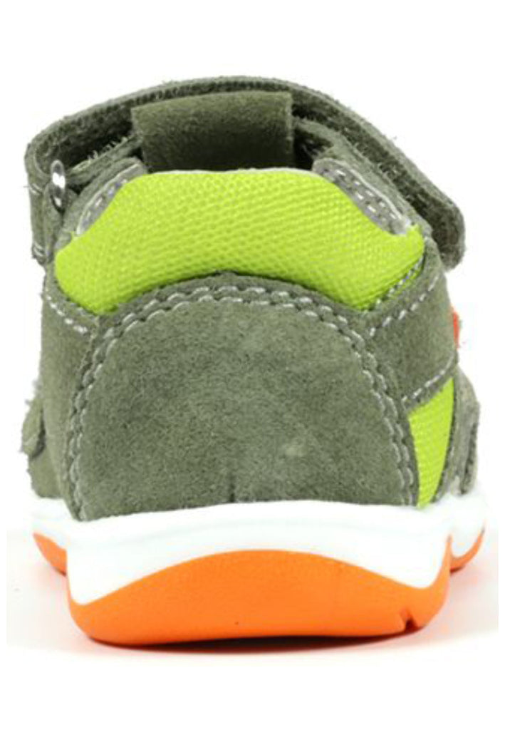 Richter Halbschuhe Veloursleder/Textil Grün