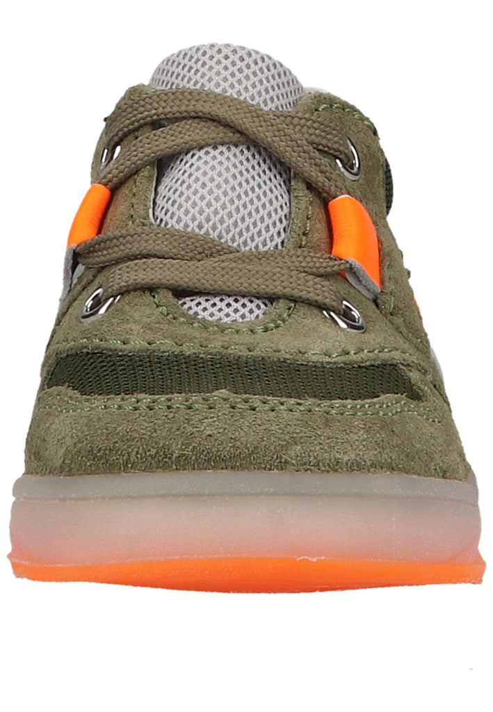 Richter Halbschuhe Veloursleder/Textil Grün/Kombi