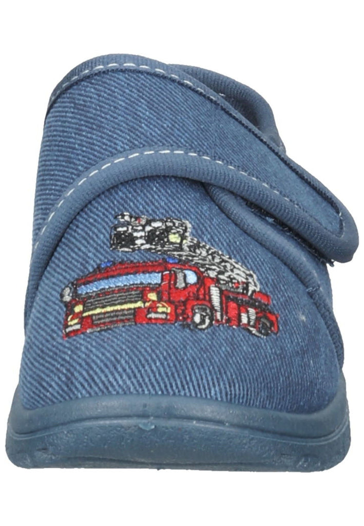 Richter Hausschuhe Textil Blau