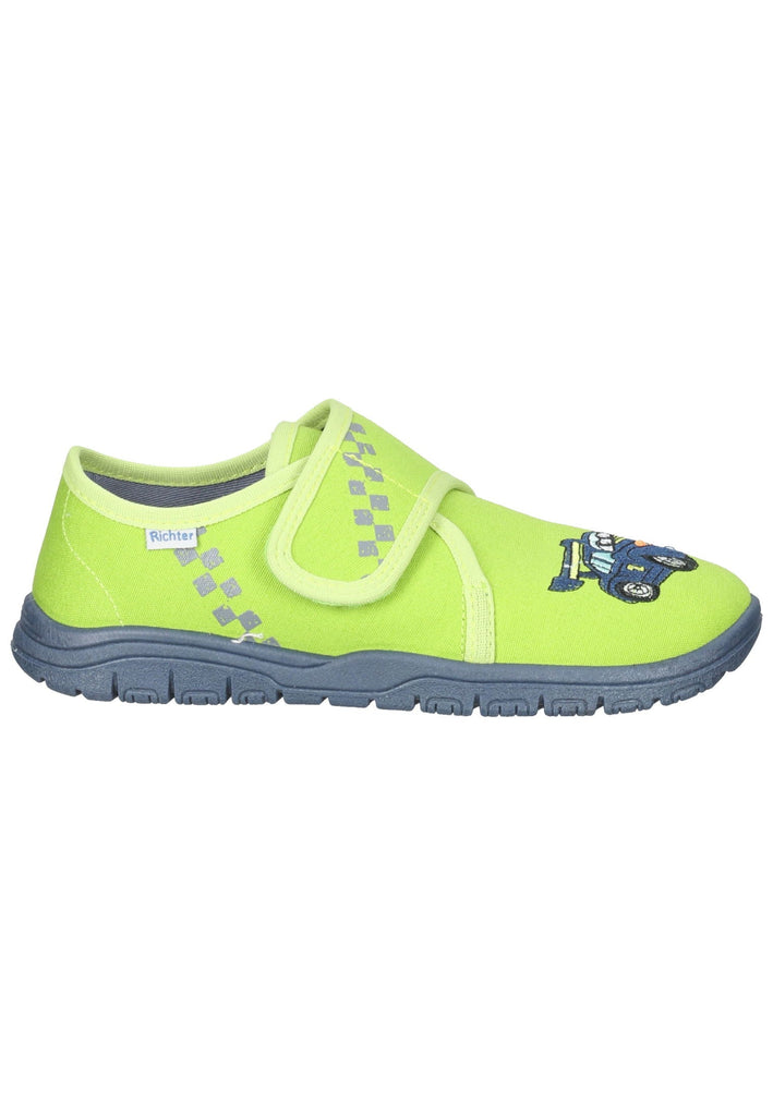 Richter Hausschuhe Textil Lime