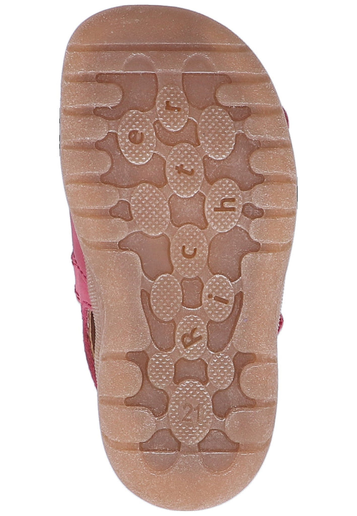 Richter Sandalen Glattleder Fuchsia