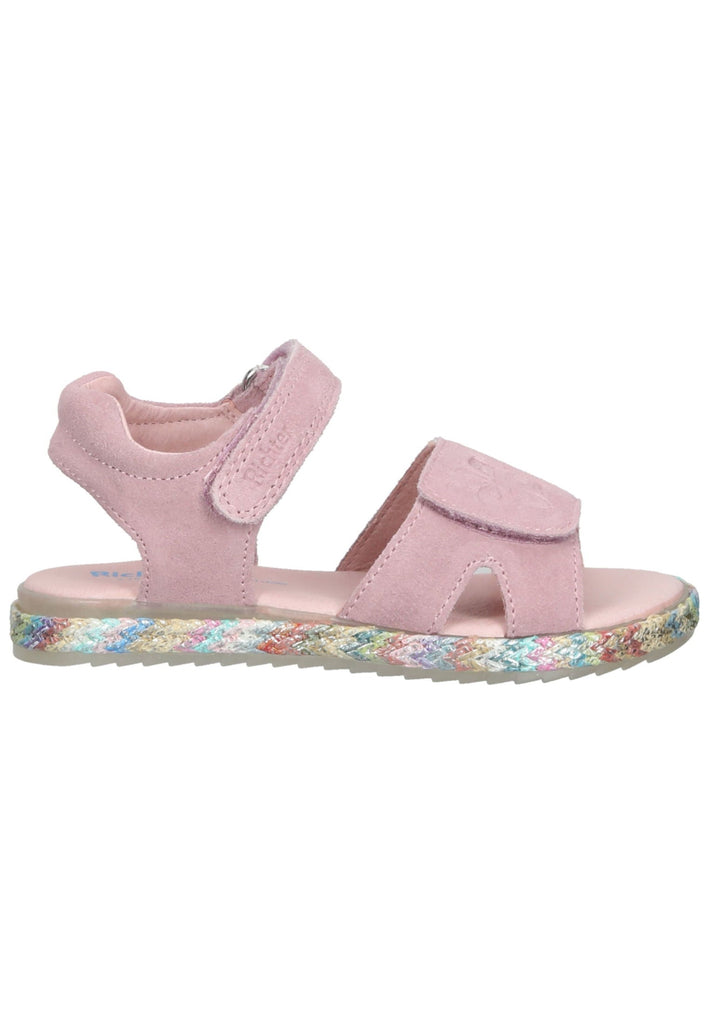 Richter Sandalen Lammfell Hellrosa