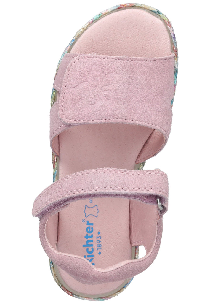 Richter Sandalen Lammfell Hellrosa