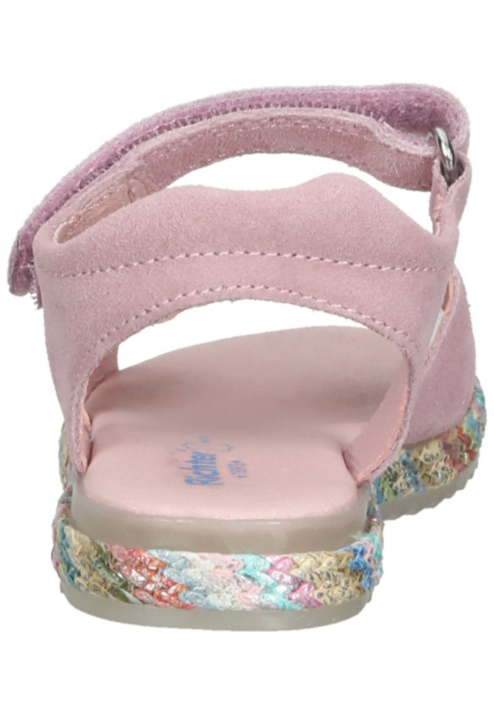 Richter Sandalen Lammfell Hellrosa