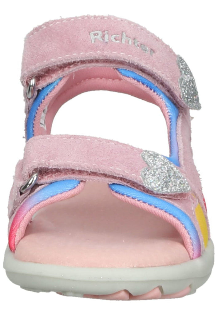 Richter Sandalen Leder/Textil Hellrosa