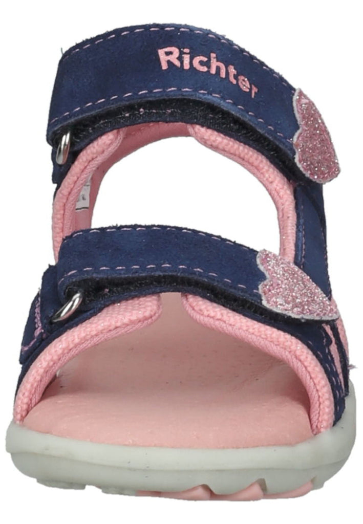 Richter Sandalen Leder/Textil Rosa