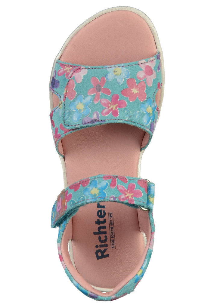 Richter Sandalen Leder Türkis