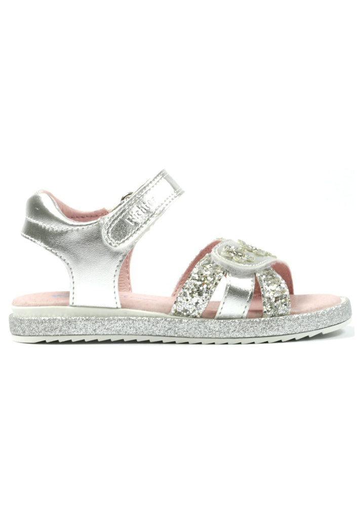 Richter Sandalen Lederimitat Silber
