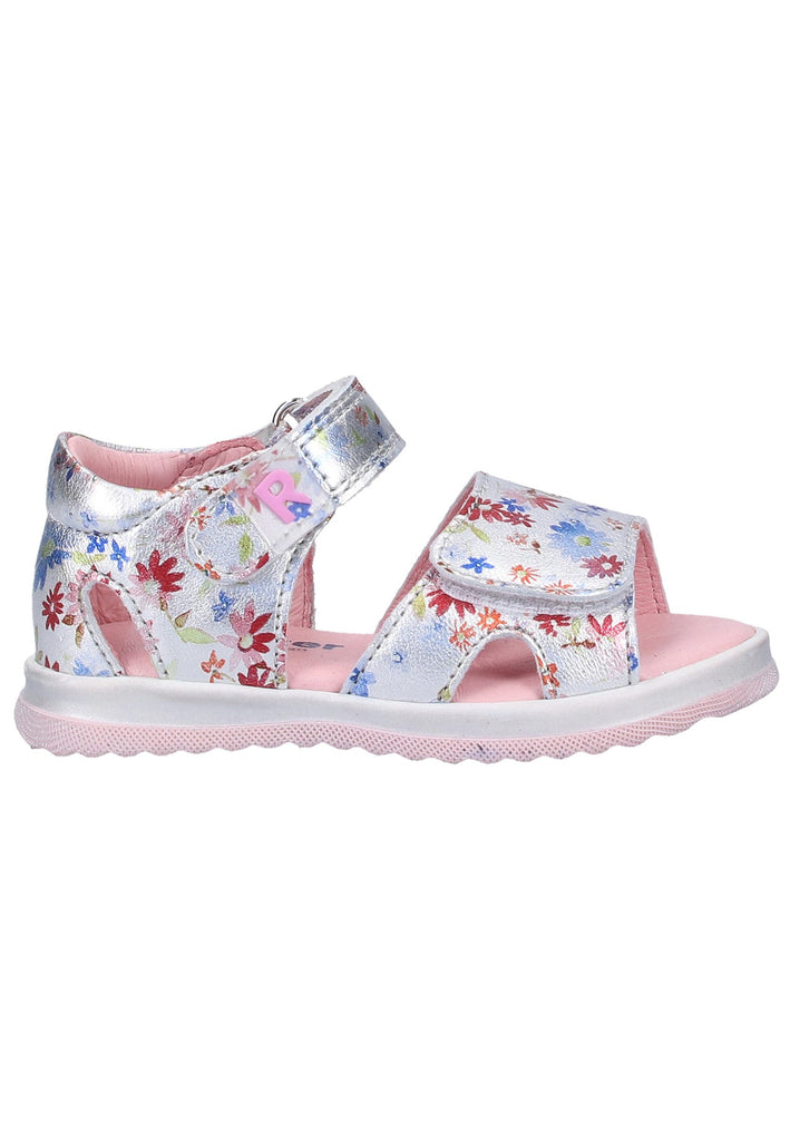 Richter Sandalen Lederimitat Silber