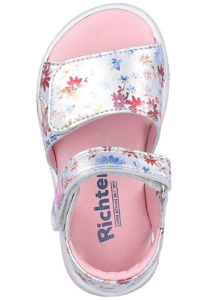 Richter Sandalen Lederimitat Silber