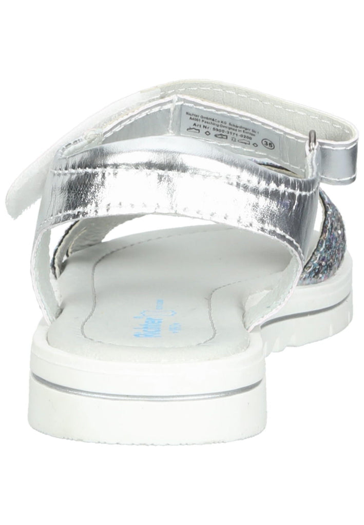 Richter Sandalen Textil Grau