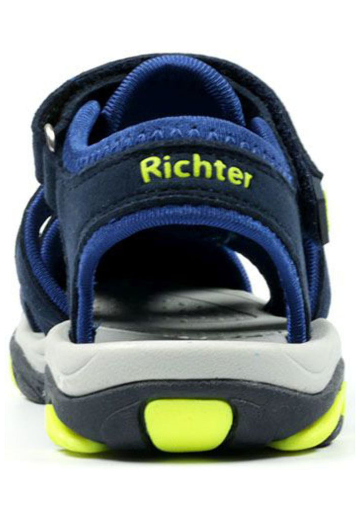 Richter Sandalen Textil Grau/Blau