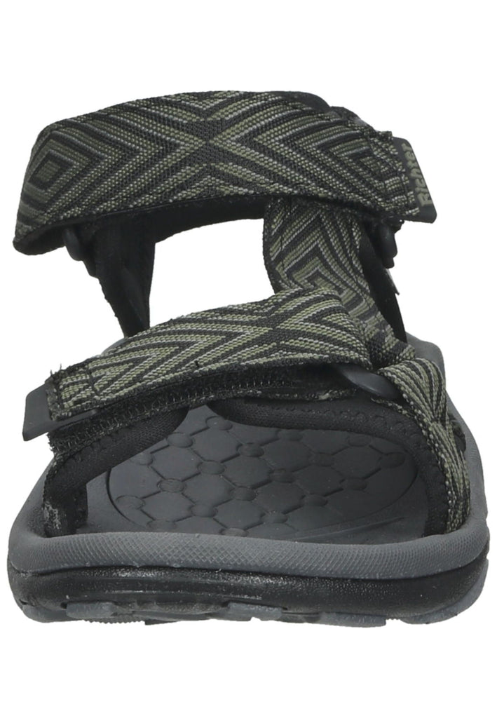 Richter Sandalen Textil Schwarz/Grau