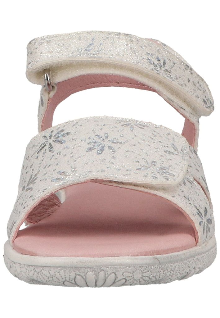 Richter Sandalen Textil Weiß/Silber