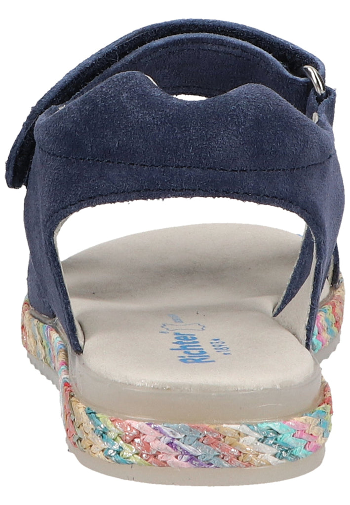 Richter Sandalen Veloursleder Atlantik