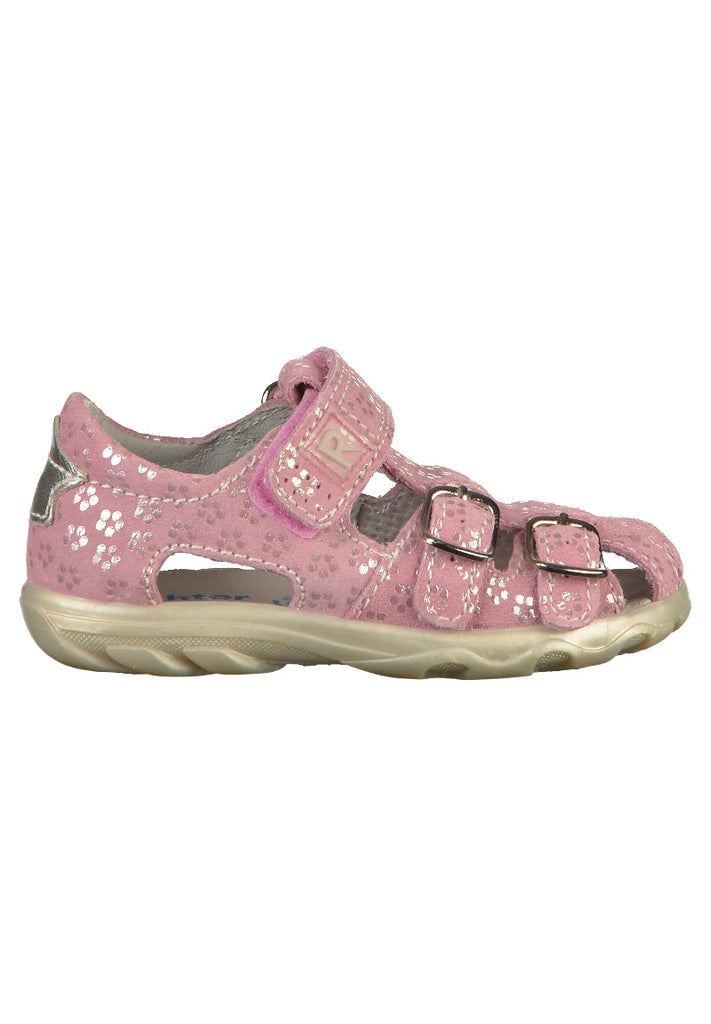 Richter Sandalen Veloursleder Rosa